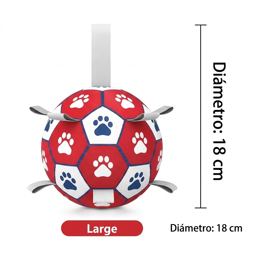 Pelota con correa