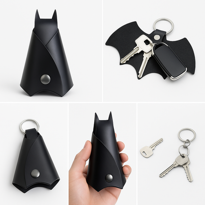 Llavero con forma de murciélago